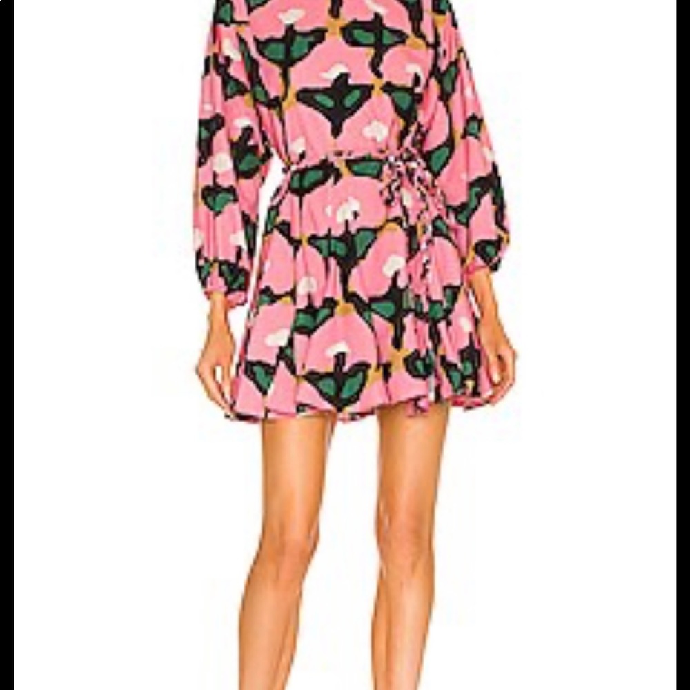 Rhode Maryn dress in rose bloom